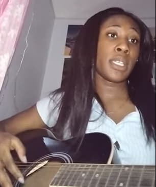 Dorcasenjoying a hobby outside teaching