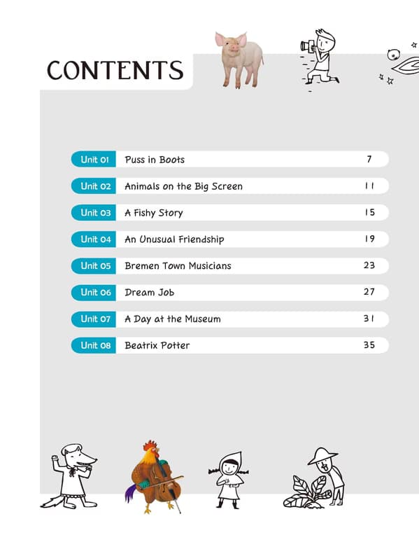 English learning materials by Ariane