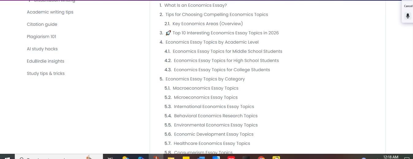 Economics learning materials by Kyzzel Ann