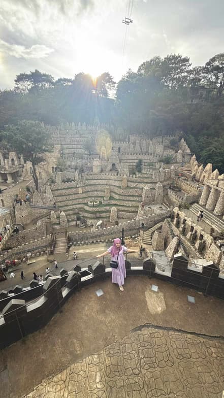 Travel snapshot of Sherry Ann during a trip