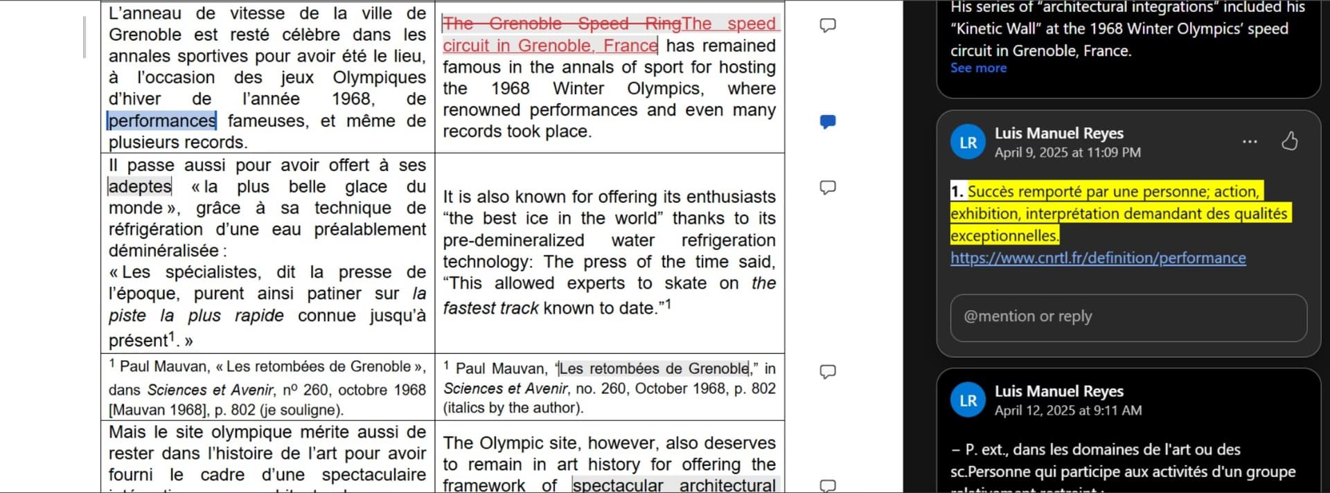 French learning materials by Luis