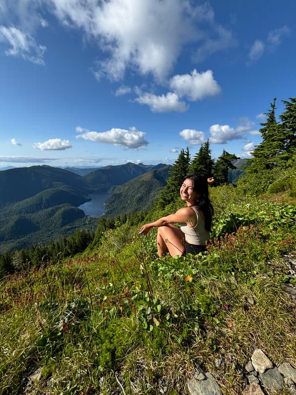 Travel snapshot of Reesa during a trip