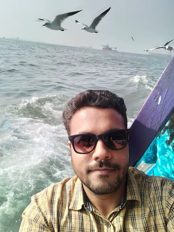 Travel snapshot of Mohit during a trip