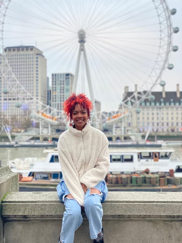 Travel snapshot of Ivonne during a trip