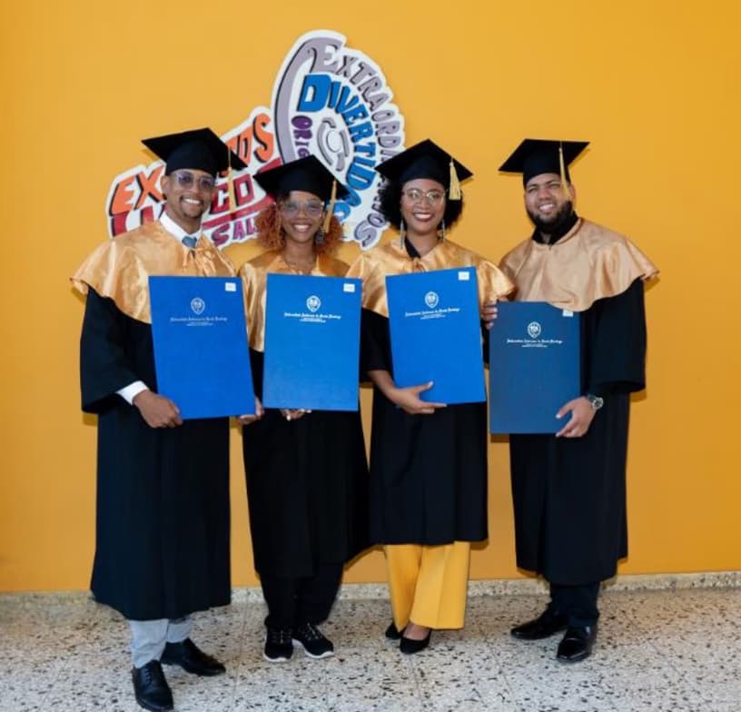 Graduation ceremony photo of Ivonne