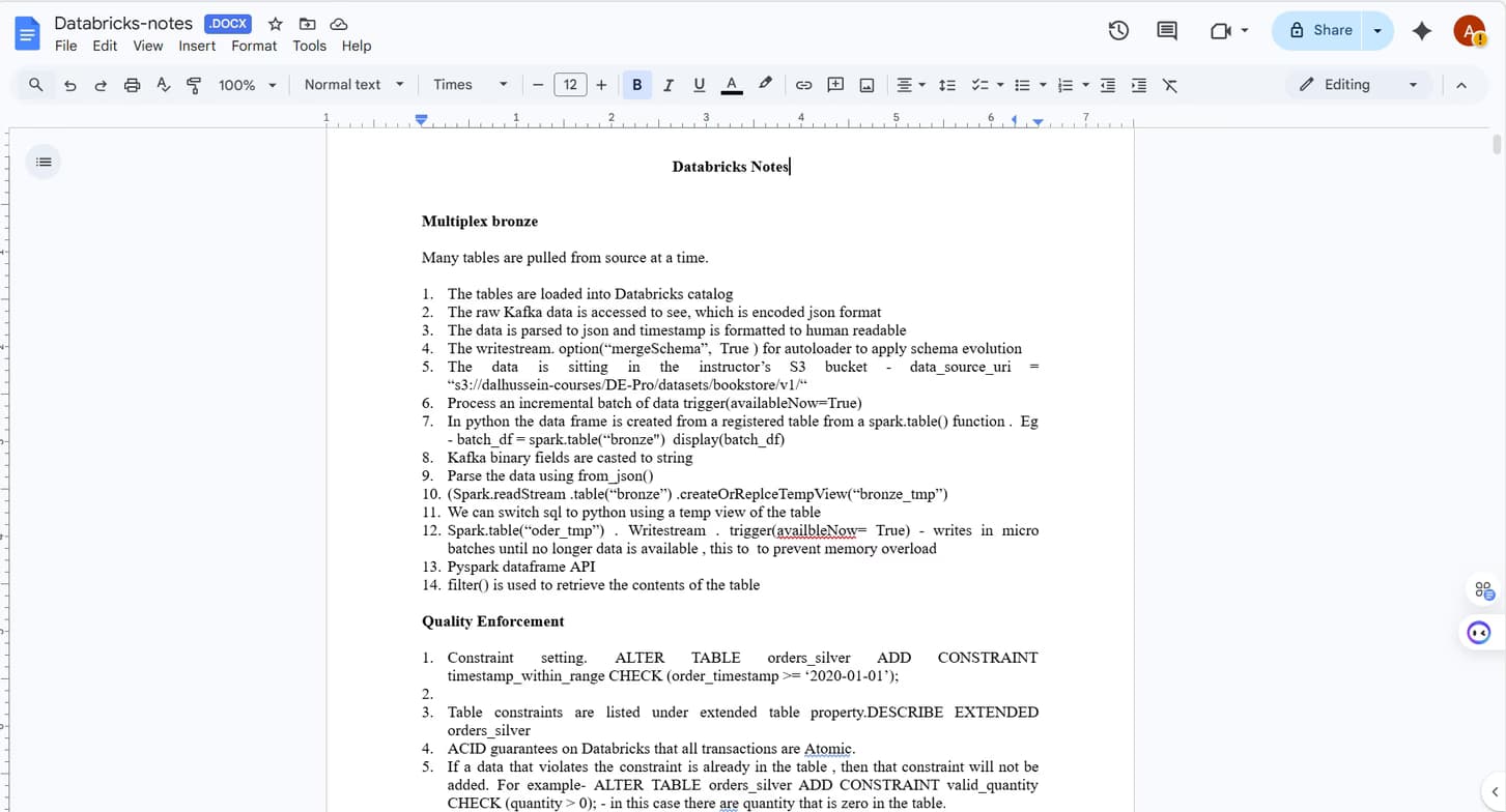 Computer Science learning materials by Athira