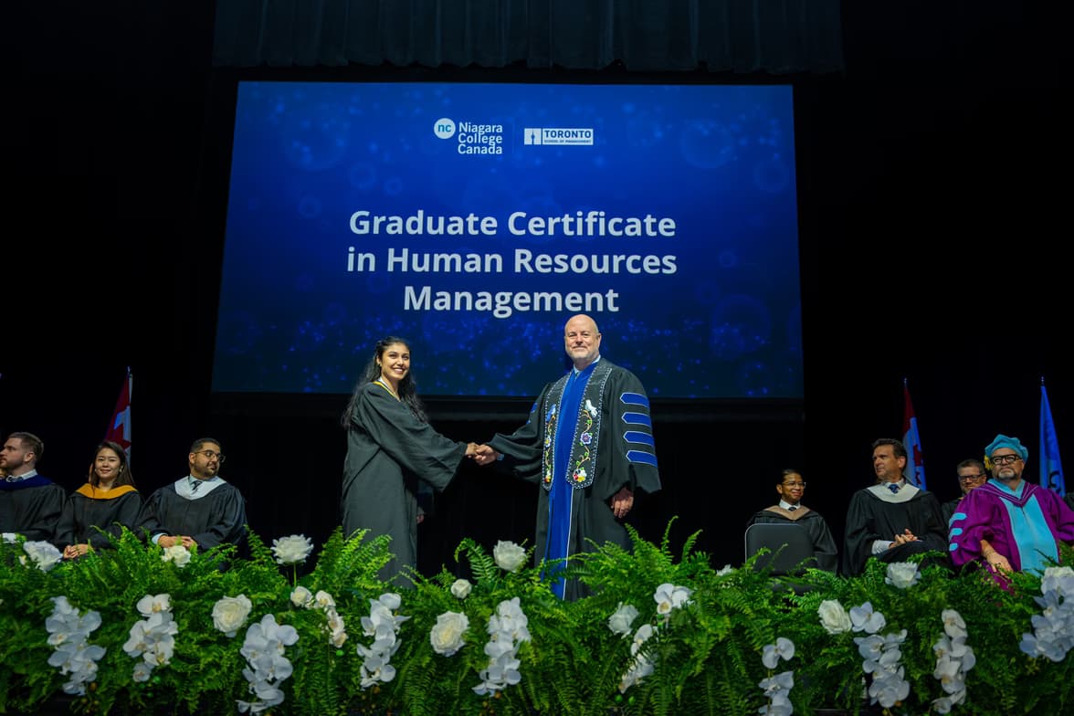 Graduation ceremony photo of Aashish