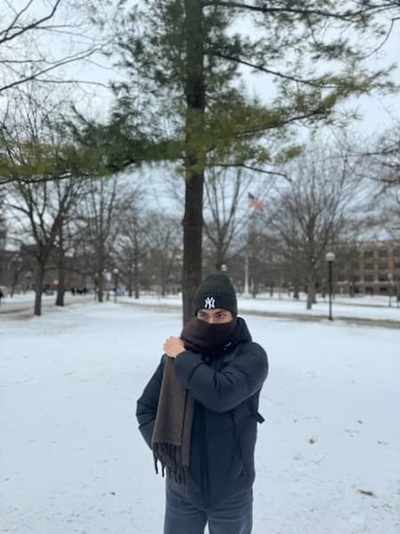 Travel snapshot of Shezad Safwan during a trip