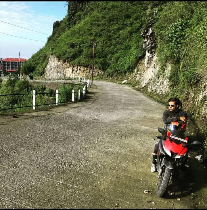 Mohitenjoying a hobby outside teaching