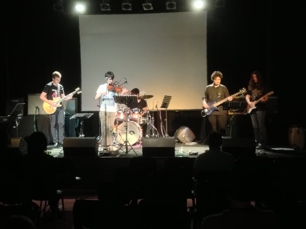 Markenjoying a hobby outside teaching