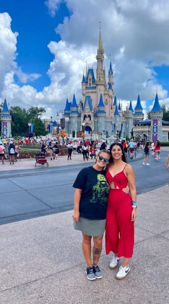 Travel snapshot of Stephanie during a trip