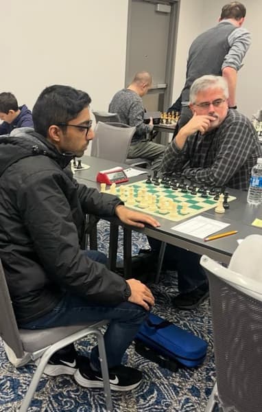 Amirenjoying a hobby outside teaching