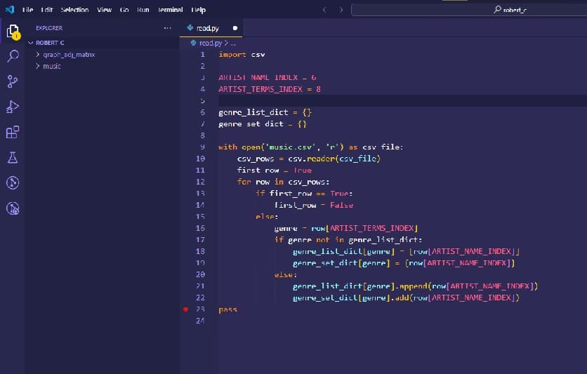 Live performance with Computer Science by Michael