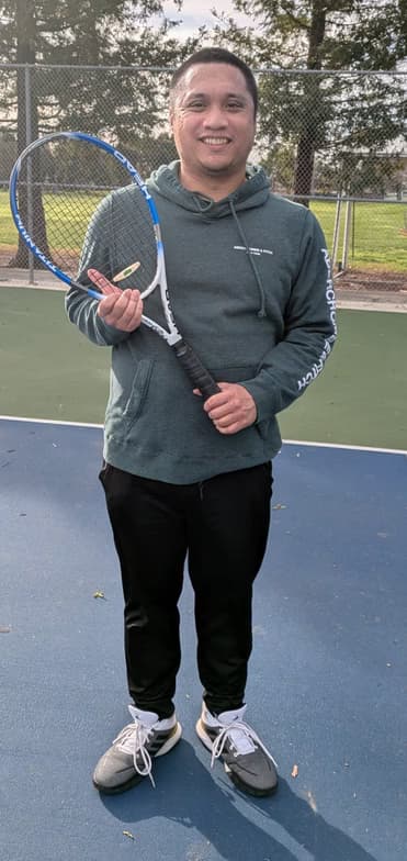 Eroneenjoying a hobby outside teaching