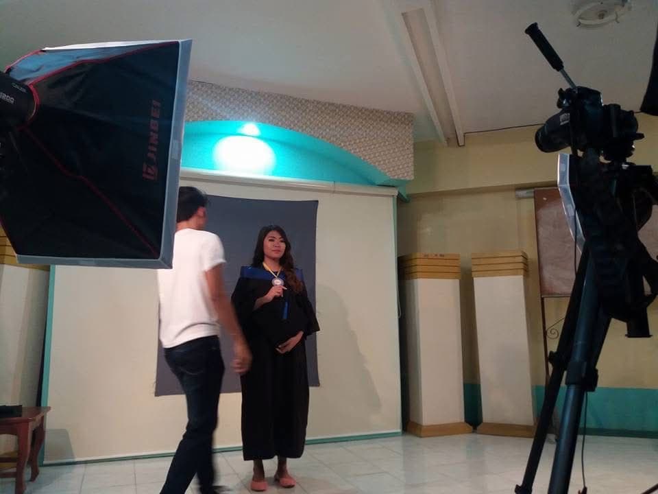 Graduation ceremony photo of Charlyn