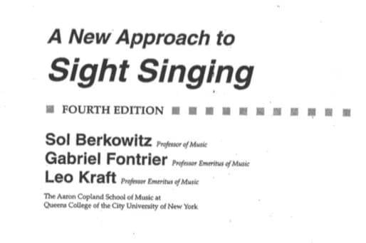 Music learning materials by Sara