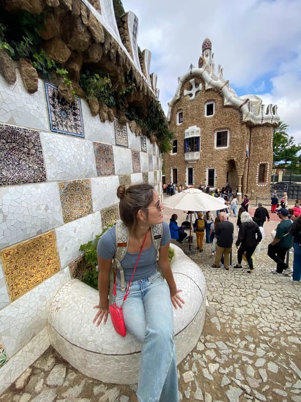 Travel snapshot of Manu during a trip