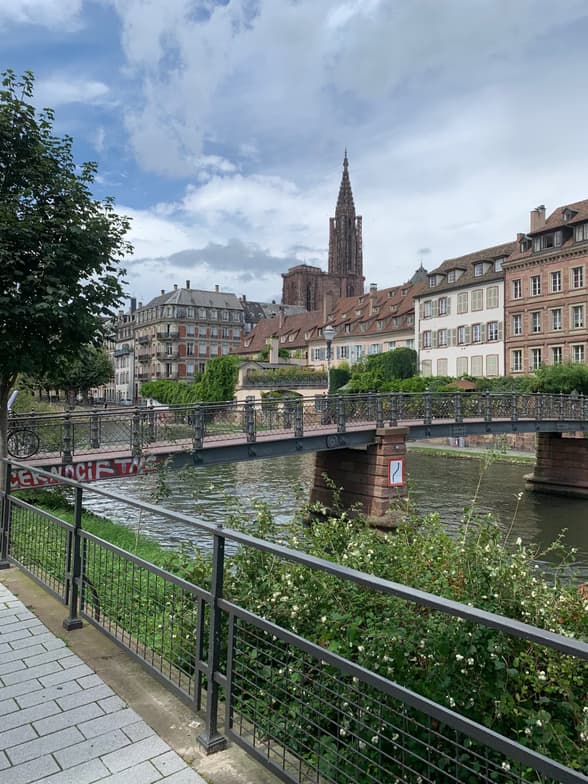 Travel snapshot of Tom during a trip