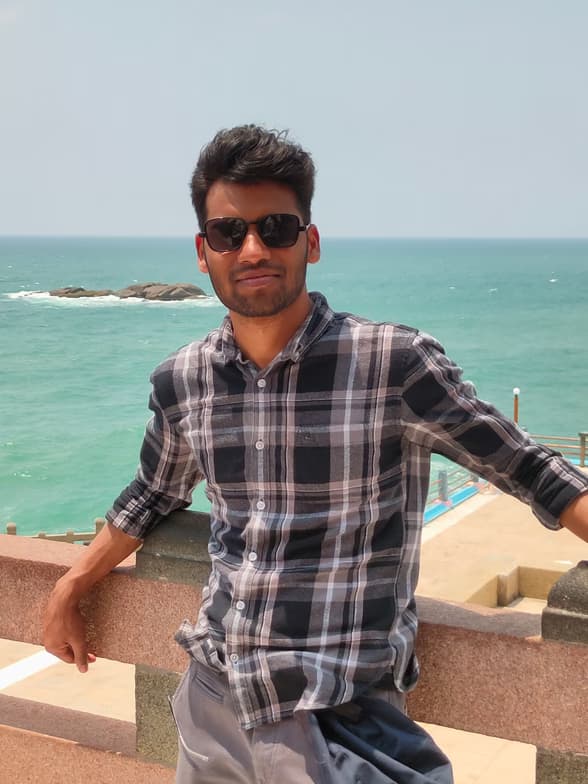 Travel snapshot of Abhishek during a trip