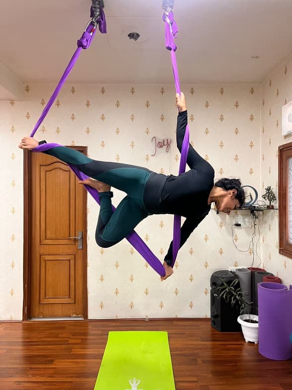 Snehaenjoying a hobby outside teaching