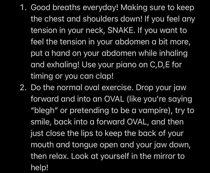 Singing learning materials by Inaijsa