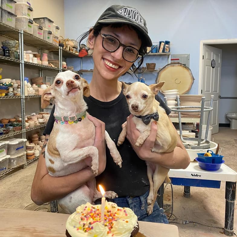 Nicoleenjoying a hobby outside teaching