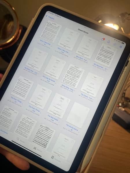 Singing learning materials by Stephanie