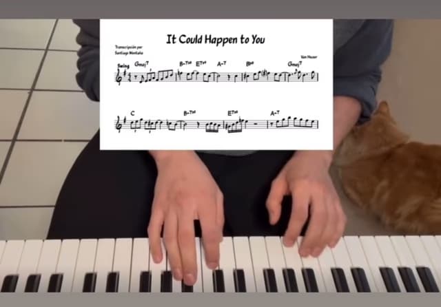 Piano learning materials by Hector