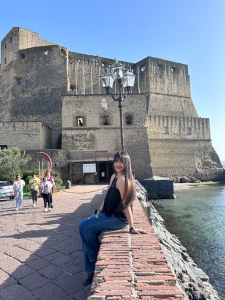 Travel snapshot of Fatemeh during a trip