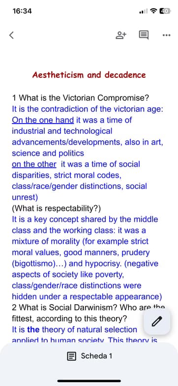 English learning materials by Valeria