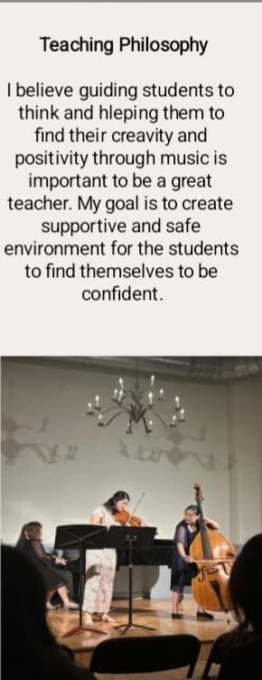 Violin learning materials by Dayeon