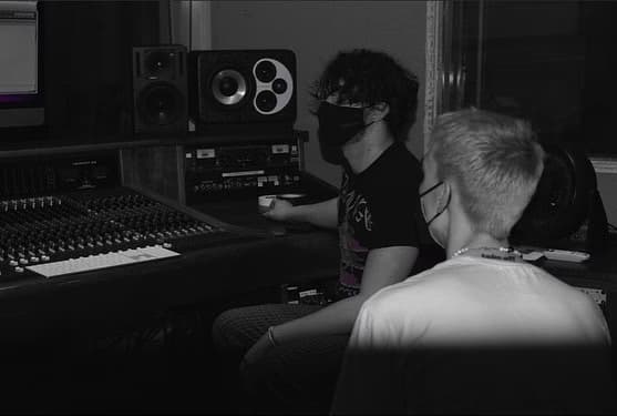 Sam conducting a lesson