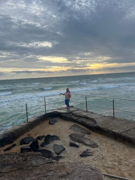 Travel snapshot of nithya during a trip