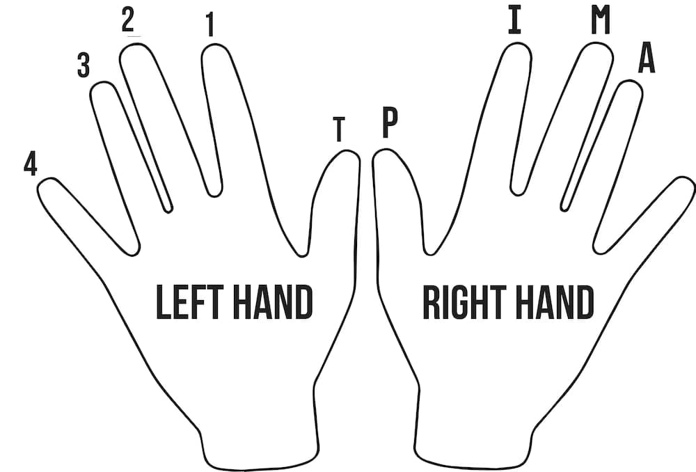 Guitar learning materials by Mariano