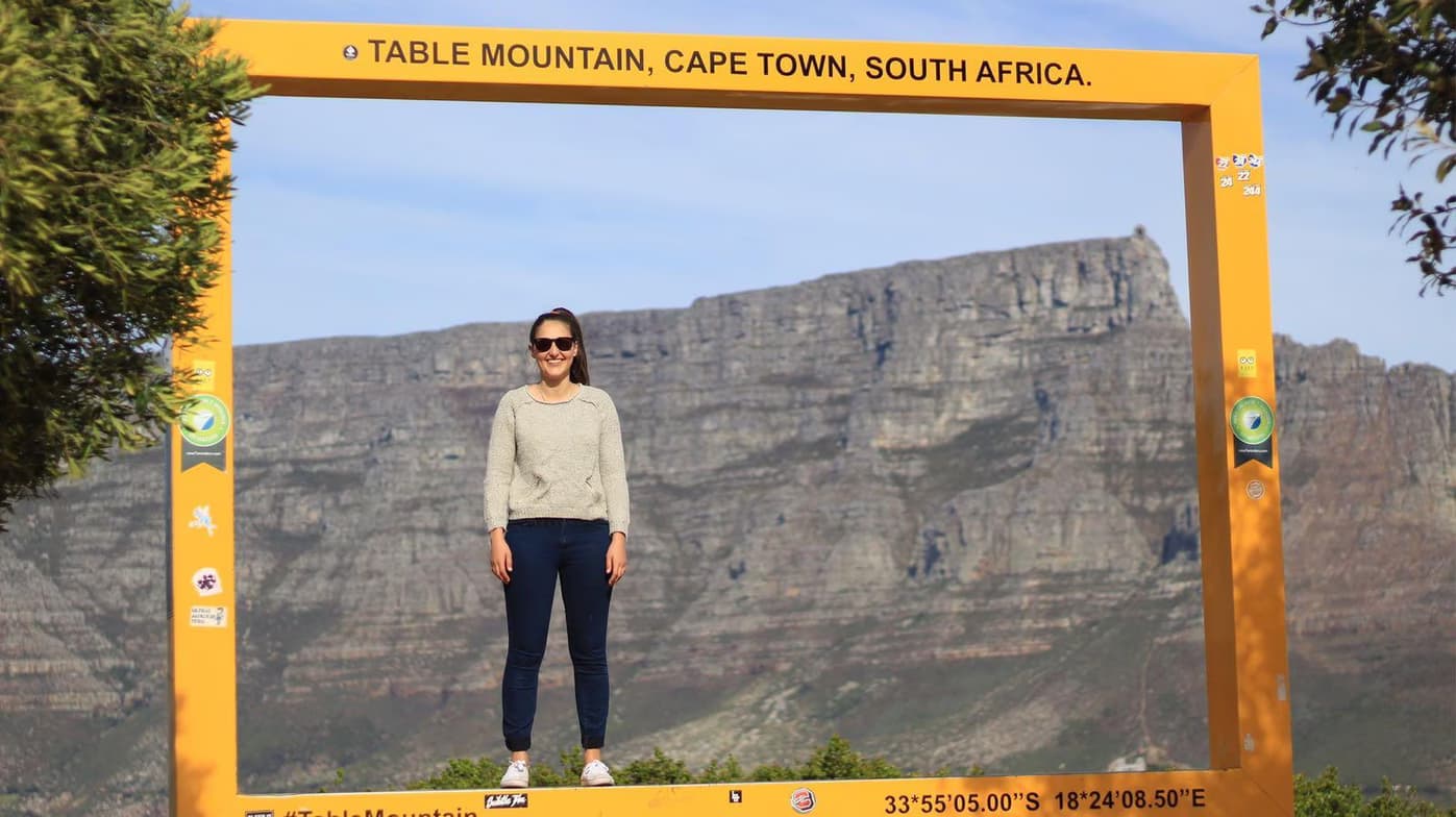 Travel snapshot of Jessica during a trip