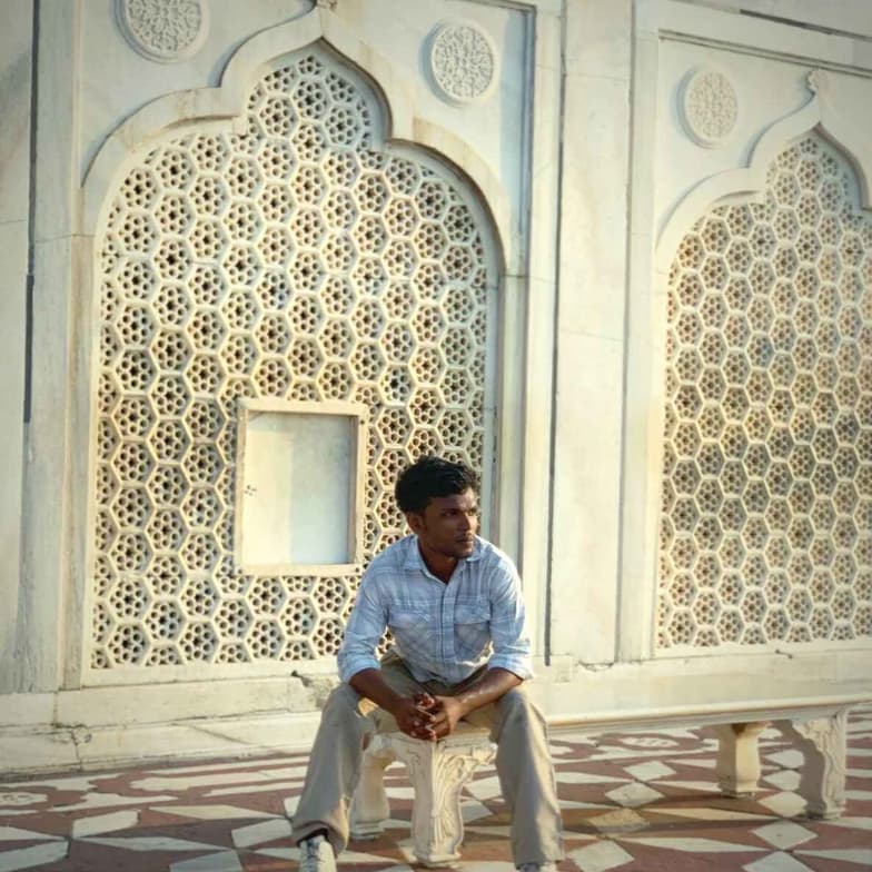 Travel snapshot of mohammed during a trip