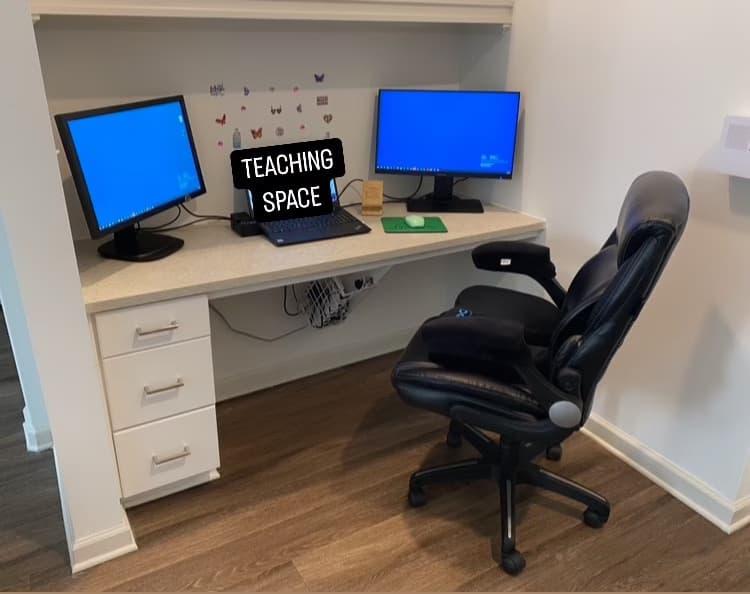 Teaching setup of Majoir for private tutoring