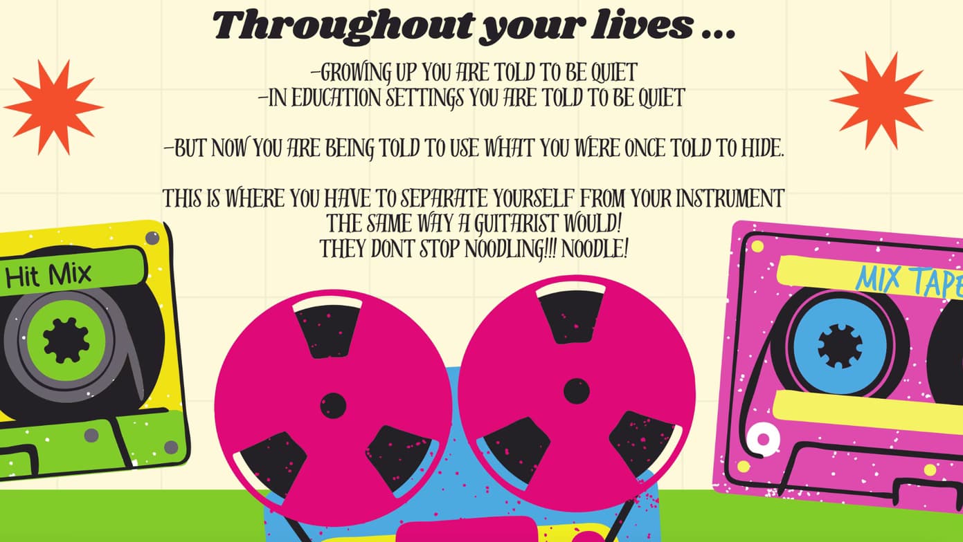 Singing learning materials by Mia