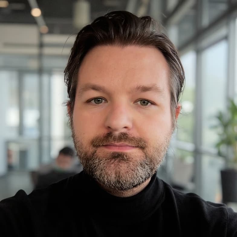 Graduation ceremony photo of Eric