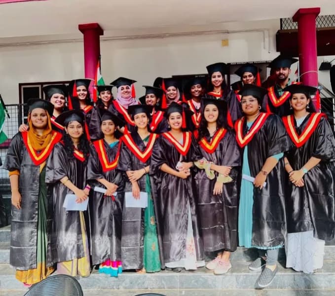 Graduation ceremony photo of Priscilla