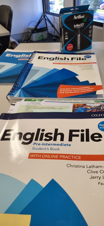 English learning materials by Blessing