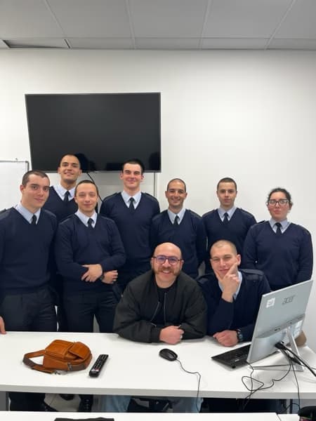 Bashir conducting a lesson