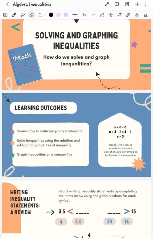 Mathematics learning materials by Parveen