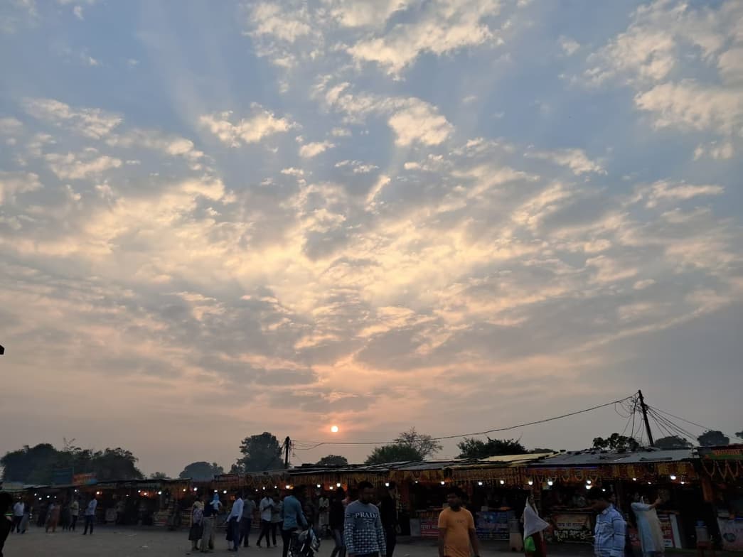 Travel snapshot of Mohit during a trip