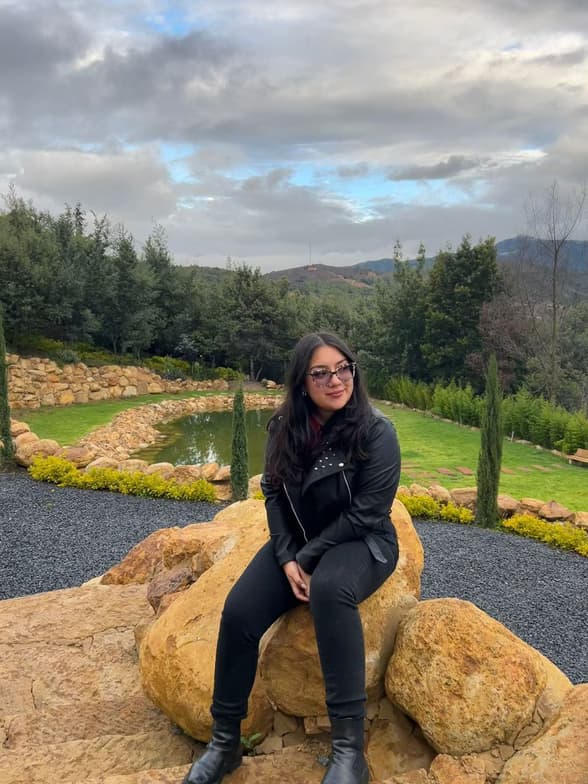 Travel snapshot of Lorena during a trip