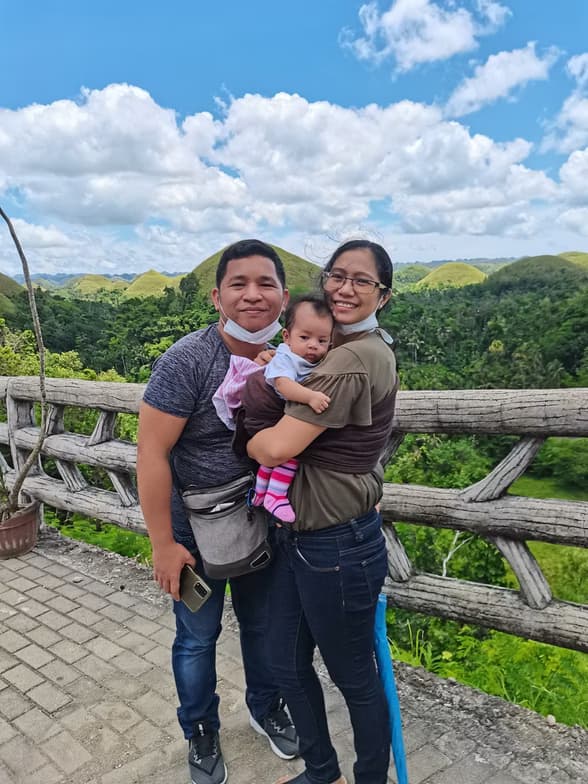 Travel snapshot of Bernard Jess during a trip