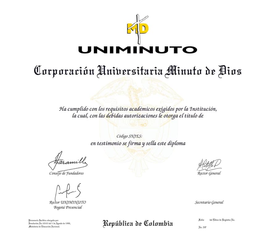 Verified degree or teaching certification of Laura