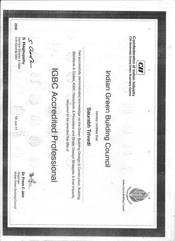 Verified degree or teaching certification of Saurabh