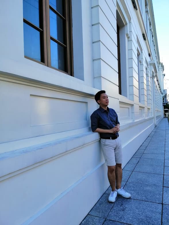 Travel snapshot of Ryan during a trip