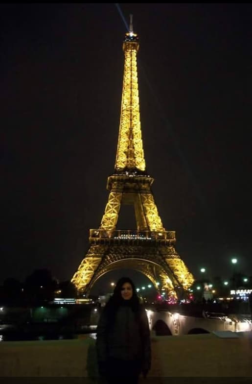Travel snapshot of Mariam during a trip